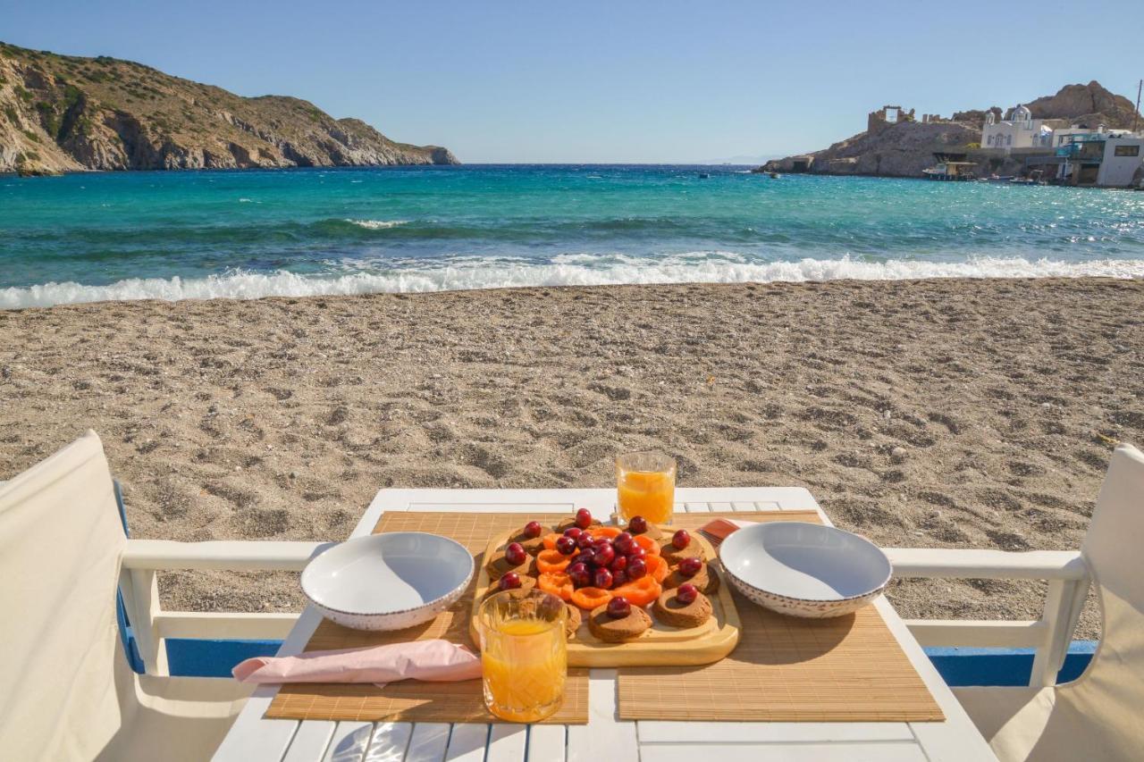 Milos Accommodations Firopotamos Eksteriør bilde